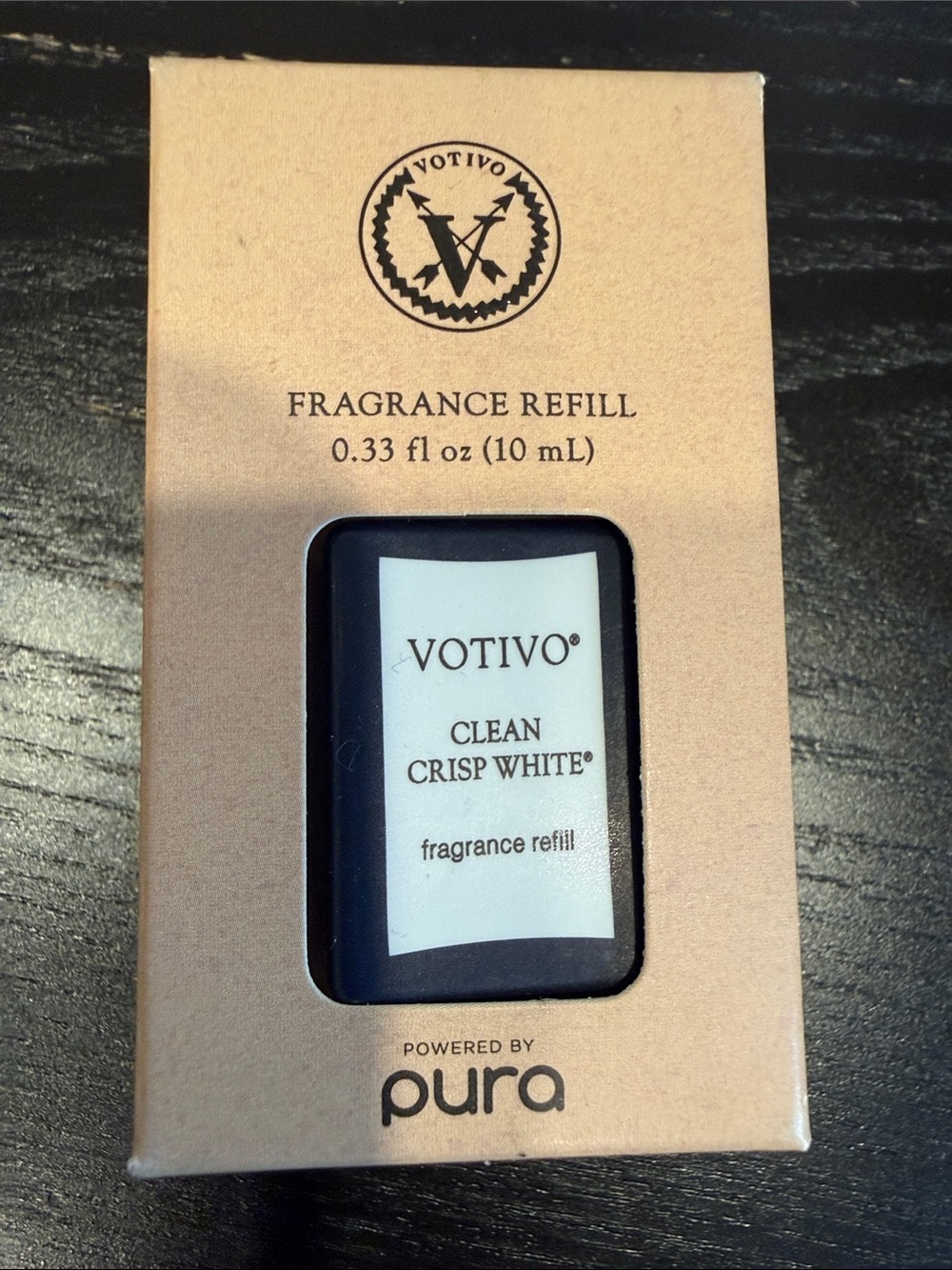 Pura Scents Votivo Clean Crisp White Fragrance Refill - White